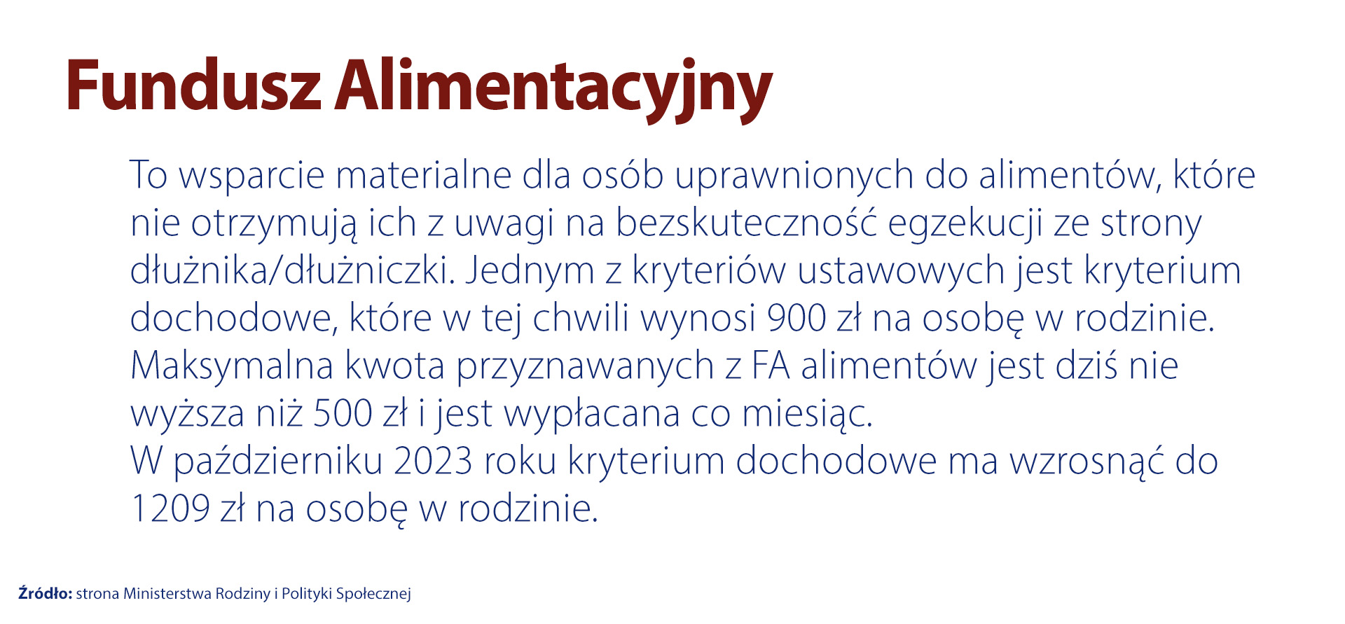 Aktualnie czytasz: 800 plus? "Wymówka, by nie podnosić alimentów"