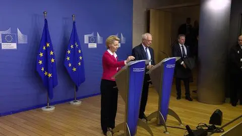 Von der Leyen apeluje o zaprzestanie używania broni 