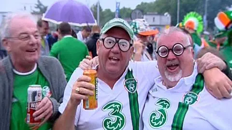 W Dublinie przypomniano jak Irlandczycy bawili się w Poznaniu