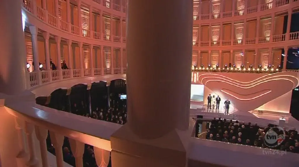 W imieniu prezydenta głos zabrał Jacek Michałowski (TVN24)