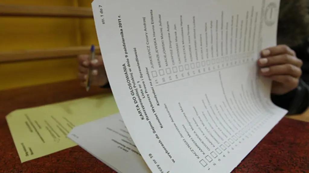 W niedzielny poranek głosuje przede wszystkim Małopolska i Podkarpacie
