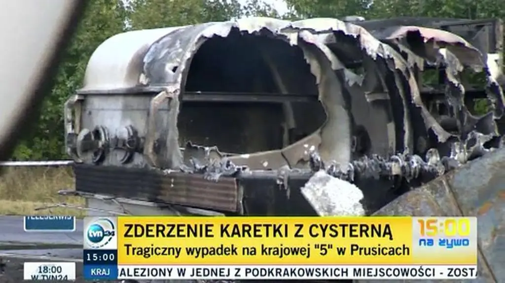 W wypadku zginął kierowca karetki