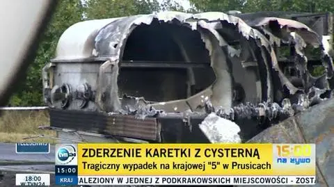 W wypadku zginął kierowca karetki