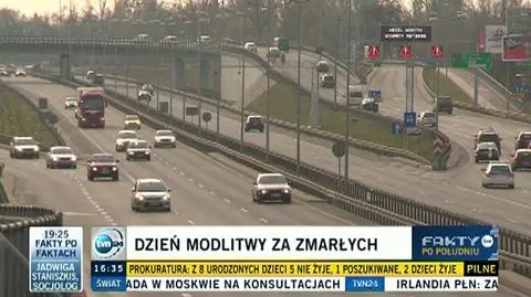 W Zaduszki spokojniej