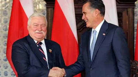 Wałęsa: Od Romneya biją wartości