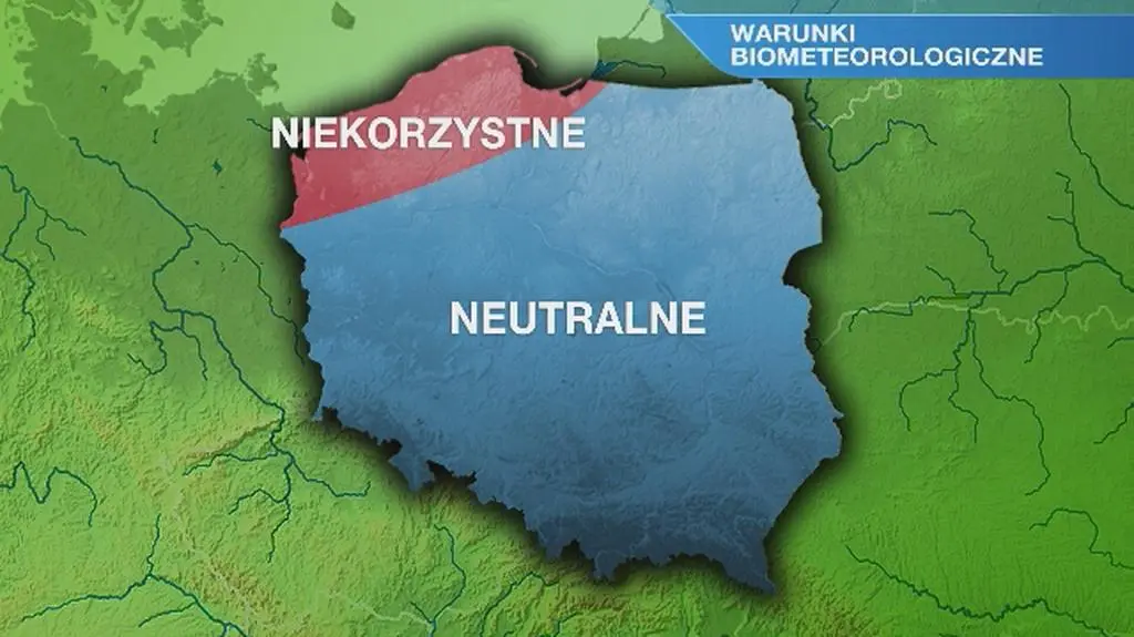 Warunki biometeo w niedzielę 12