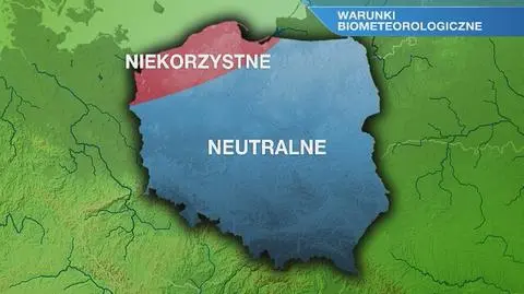 Warunki biometeo w niedzielę 12