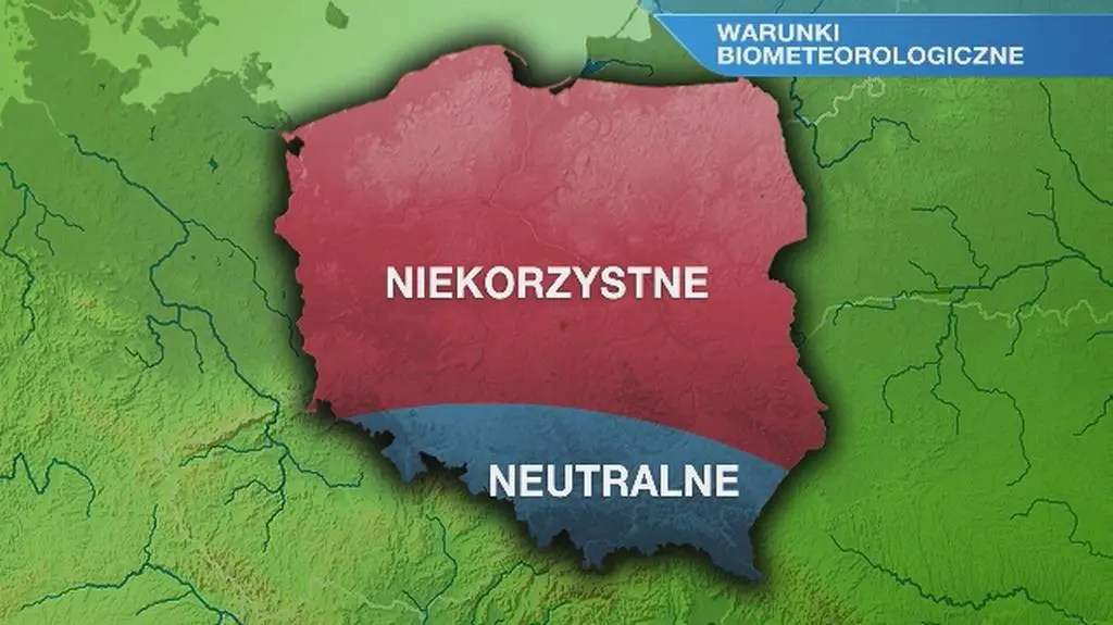 Warunki biometeo w piątek 10