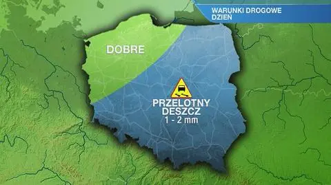 Warunki drogowe w sobotę 11