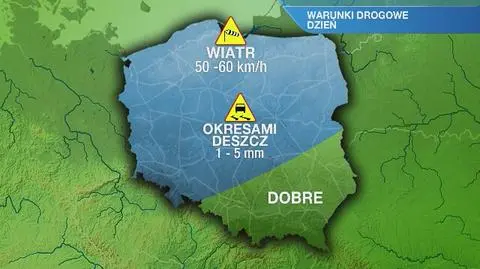 Warunki drogowe w środę 8