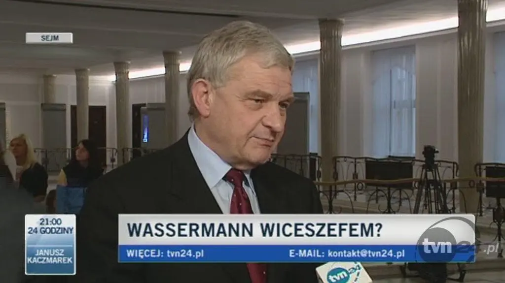 Wassermann: Prezydium już mnie nie interesuje/TVN24