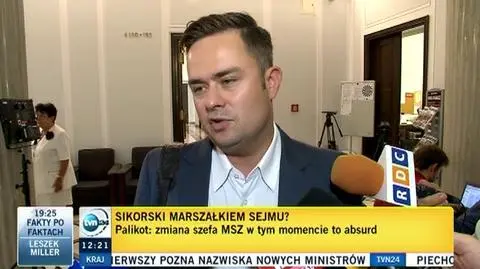 Według Hofmana PO nie stworzy ani dobrego rządu, ani nie będzie miała dobrego marszałka