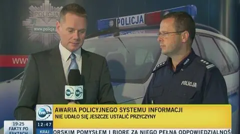 Wielka awaria w policji. Nie działa ważny system
