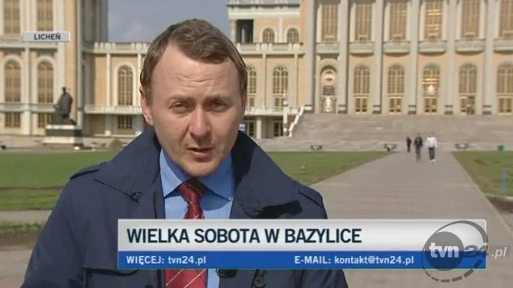 Wielka Sobota w Licheniu (TVN24)