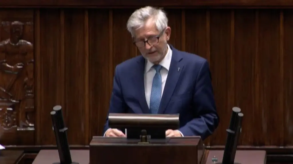 Witold Czarnecki z Prawa i Sprawiedliwości zapomniał nazwiska Jakuba Stelina