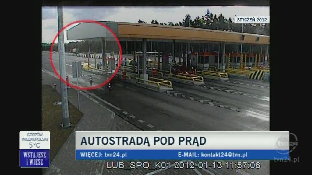 Wjeżdżają, bo nie widzą szlabanów?