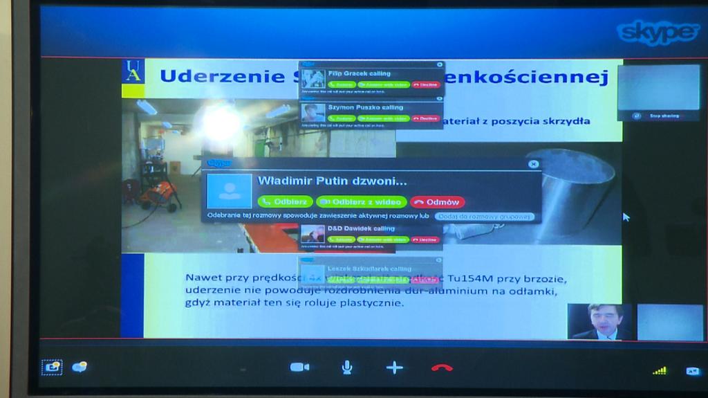 "Władimir Putin" zadzwonił do ekspertów Macierewicza