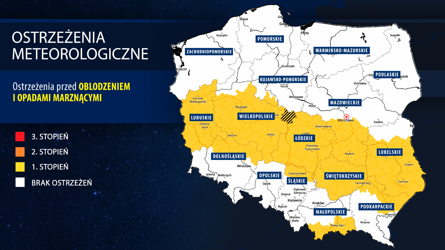 Ostrzeżenia meteorologiczne IMGW