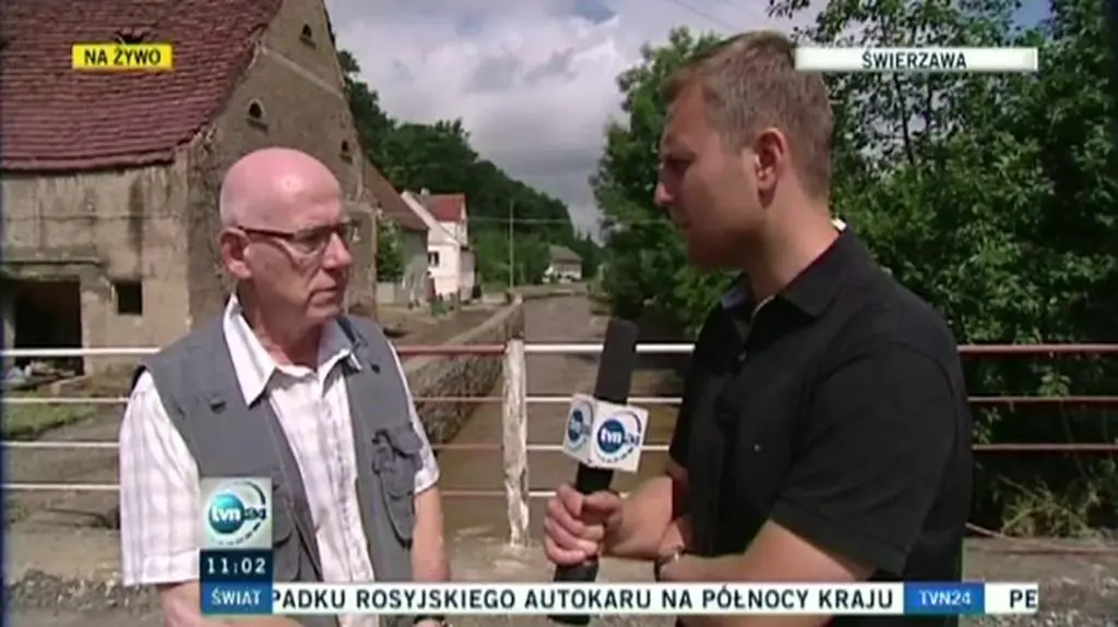 Wojcieszów znowu pod wodą