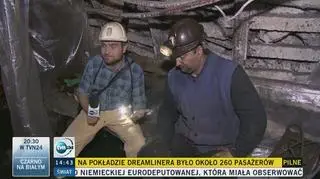 Wojewoda zjechał do strajkujących górników 