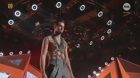 Wojowniczy pokaz uczestników "Top Model"