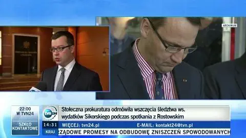 Ws. Sienkiewicza i Sikorskiego zawiadomienia do prokuratury złożyły osoby prywatne 