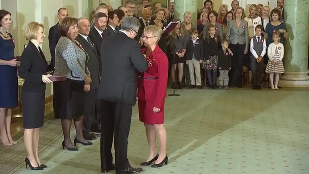 Wśród odznaczonych znalazła się m.in. Henryka Bochniarz 