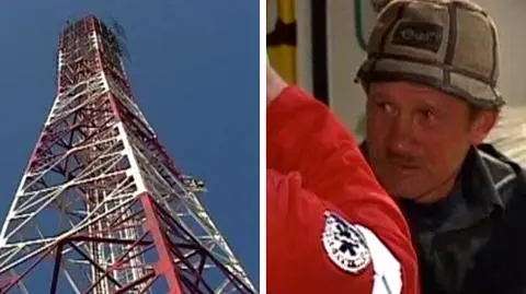 Wszedł na wieżę, bo wierzy