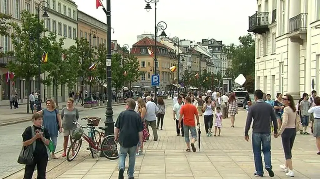 Wybiła Godzina "W". Krakowskie Przedmieście w Warszawie