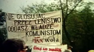 Wybory były wielkim pokazem poparcia dla "Solidarności"