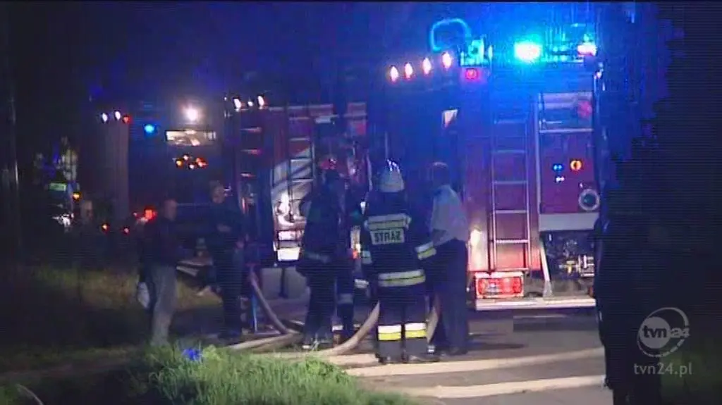 Wypadek awionetki w Krakowie