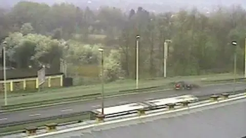Wypadek na Armii Krajowej w Krakowie