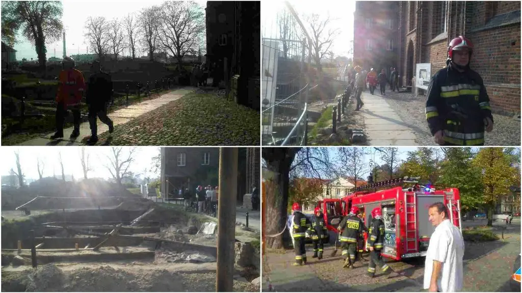 Wypadek pod poznańską katedrą. Ziemia przysypała archeologa