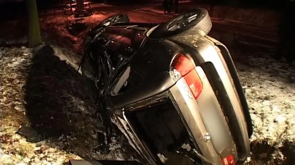 Wypadek w okolicach Bolesławca na Dolnym Śląsku