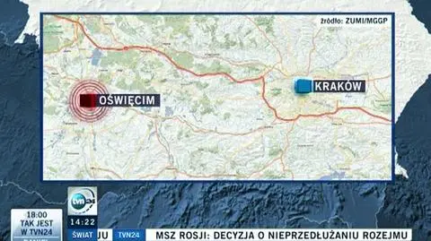 Wypadek w Oświęcimiu