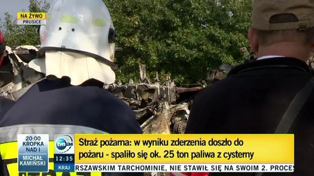 Wypadek w Prusicach