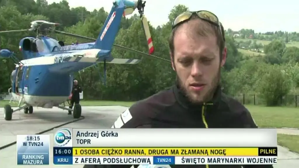 Wypadek w Tatrach
