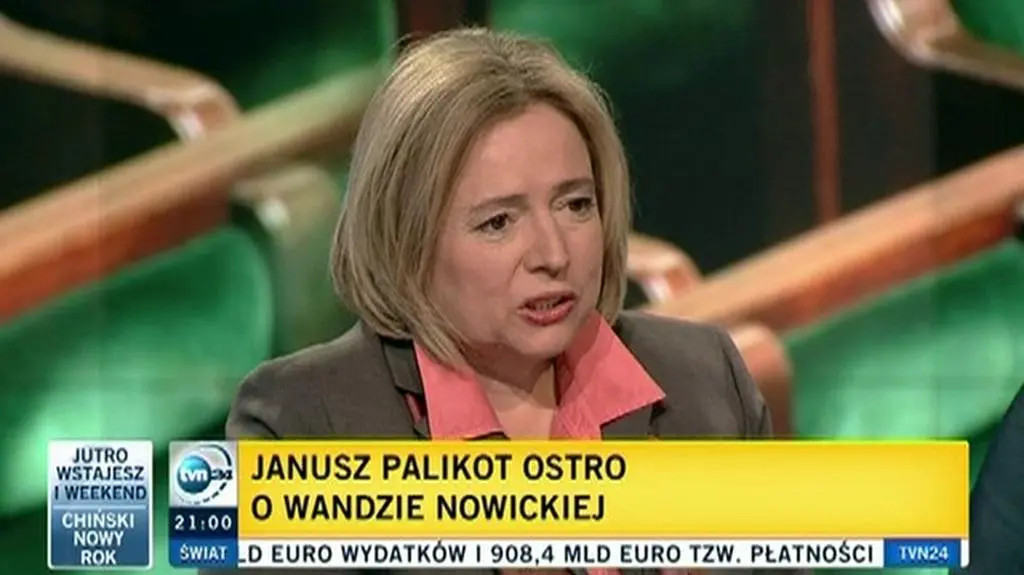 Wypowiedź Wandy Nowickiej z piatkowych "Faktów po Faktach"