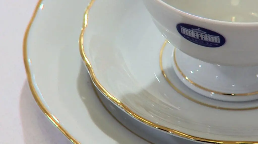 Wyprodukowali porcelanę dla Obamów