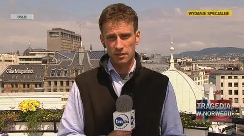 Wysłannik TVN24 o sytuacji w Oslo