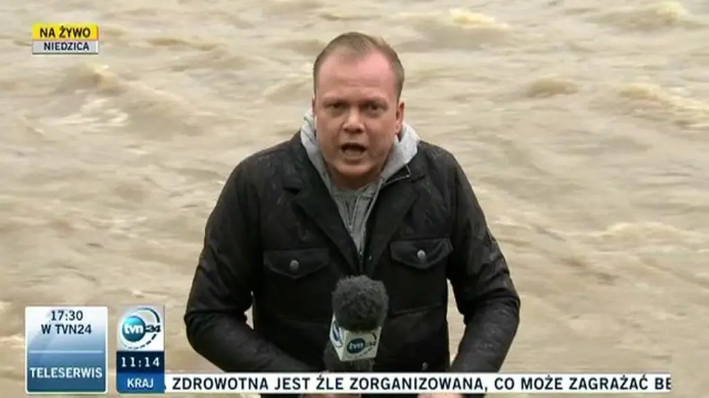 Wzbiera woda w rzekach na Podhalu. Przekroczone stany ostrzegawcze 