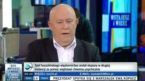 Z wyrokiem nie zgadza się kryminolog i ekspert ds. więziennictwa dr Paweł Moczydłowski