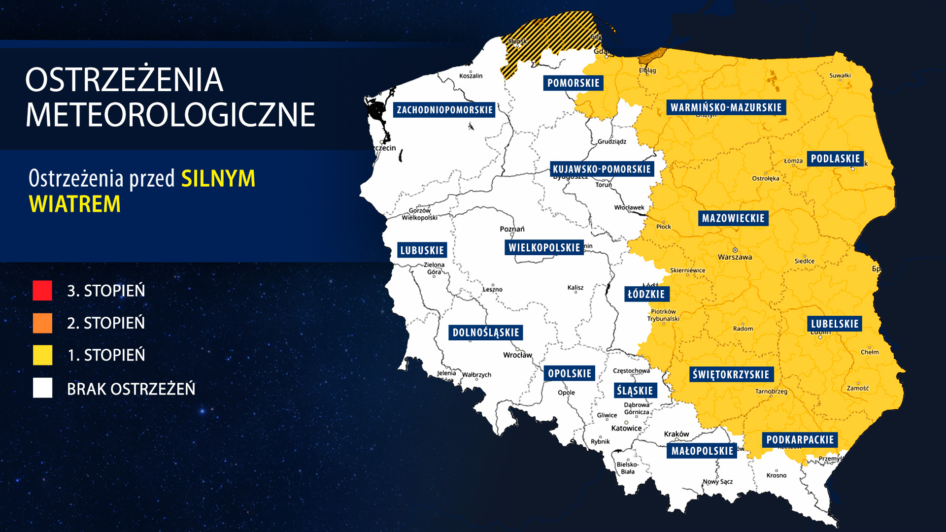Ostrzeżenia meteorologiczne IMGW