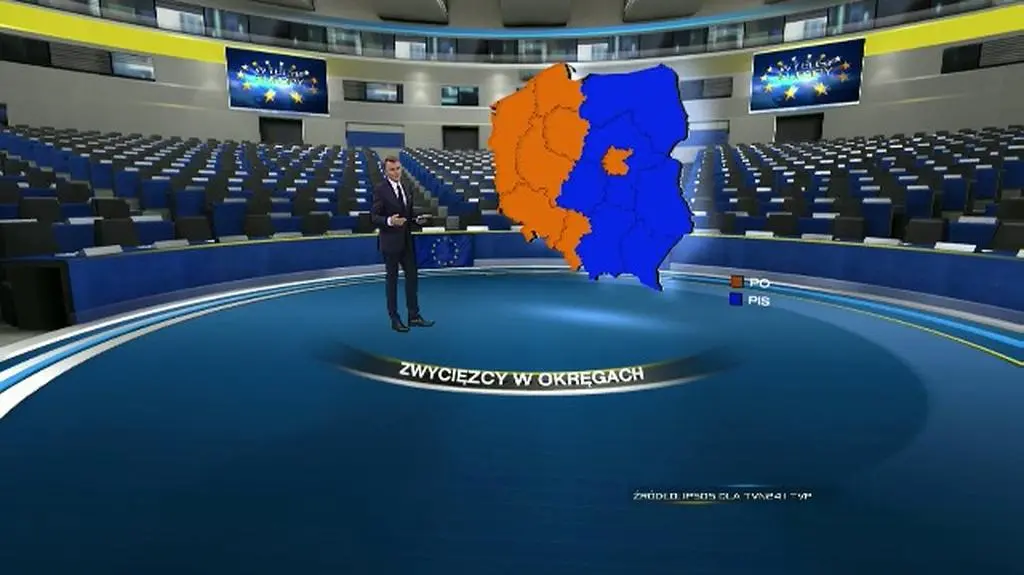 Zachód głosował na PO, Wschód na PiS