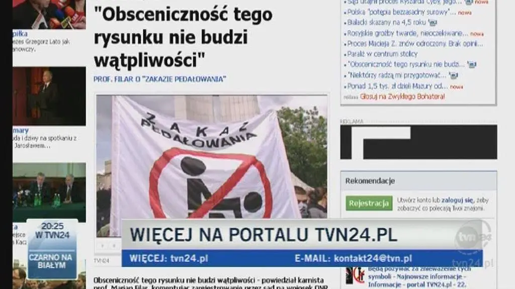 "Zakaz pedałowania" na okładce "Ozonu"?