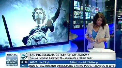 Zakończyła się dwunasta rozprawa Katrzyny W.