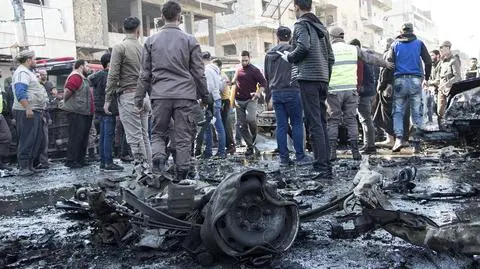 Zamach w mieście Al-Bab we północno-wschodniej Syrii