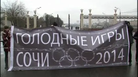 Zaprotestowali przeciwko homofobii na igrzyskach