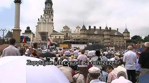 "Zapytajcie ich czy oni są ochrzczeni"