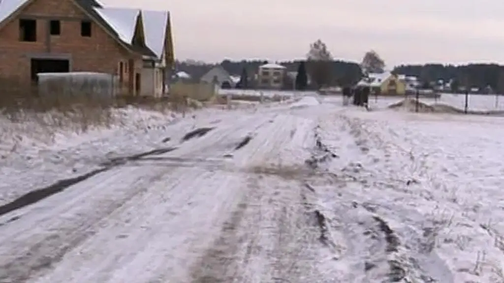 Zasypane drogi na Podlasiu